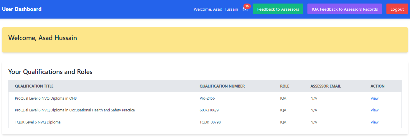 IQA Platform